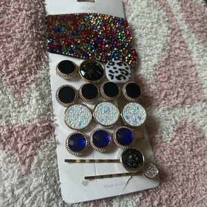 Colorful Hair Clip and Pin Set